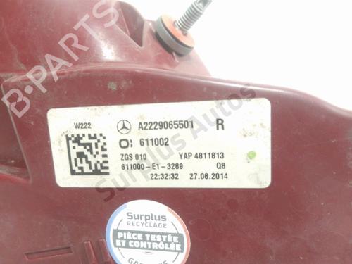 Right taillight MERCEDES-BENZ S-CLASS (W222, V222, X222) S 500 Maybach (222.982) | BP28268925C35 