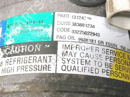 AC compressor OPEL ASTRA H GTC (A04) 1.8 (L08) | BP36253111M34 - Image 5