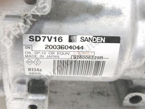 AC compressor DACIA SANDERO 1.5 dCi | BP30986654M34