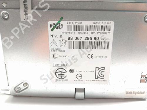 Radio PEUGEOT 208 I (CA_, CC_) 1.2 VTI 82 | BP28232263E6 