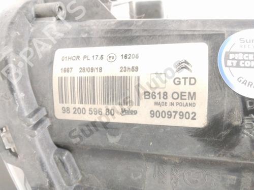 Left headlight CITROËN C3 III (SX) 1.2 THP 110 (SXHNPS, SXHNZT, SXHNZ6) | BP29603080C28 