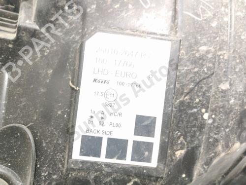 Right headlight RENAULT KANGOO Express (FW0/1_) 1.5 dCi 75 (FW07, FW10, FW04) | BP33421327C29 - Image 3