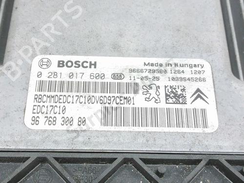 Engine control unit (ECU) CITROËN BERLINGO MULTISPACE (B9) 1.6 HDi 90 | BP30984716M57