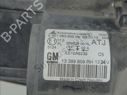 Right headlight OPEL ZAFIRA TOURER C (P12) 2.0 CDTi (75) | BP32434972C29