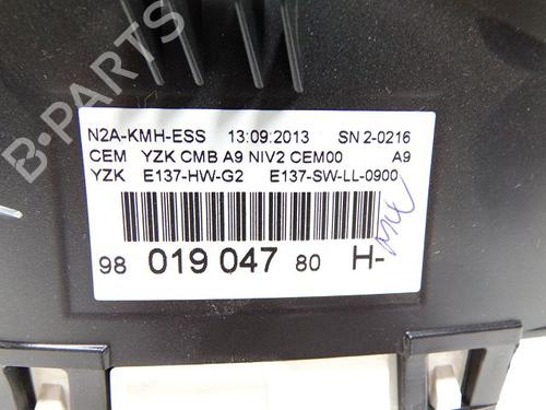 Instrument cluster PEUGEOT 208 I (CA_, CC_) 1.2 VTI 82 | BP29857341C47