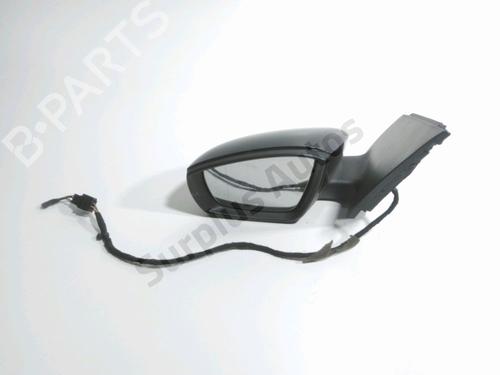 Used Left mirror VW POLO V (6R1, 6C1) 1.6 TDI (90 hp) 30086572