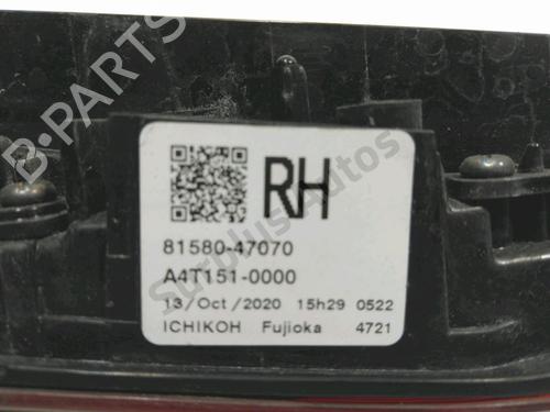 Right tailgate light TOYOTA PRIUS (_W5_) 1.8 Hybrid (ZVW50, ZVW50_, ZVW51_, ZVW50R, ZVW51) | BP32356575C80