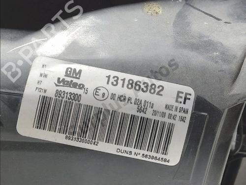 Right headlight OPEL CORSA D (S07) 1.3 CDTI (L08, L68) | BP38165625C29 - Image 4