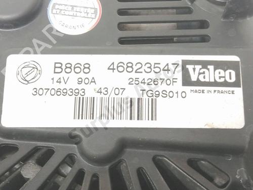 Alternator FIAT PANDA (169_) 1.3 D Multijet (169.AXC1A) | BP39397337M7 - Image 5