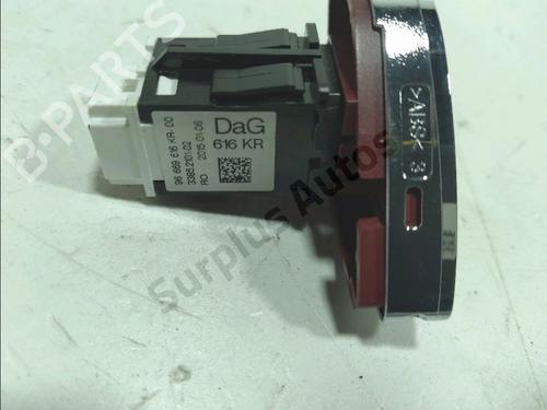 Warning switch CITROËN C3 II (SC_) 1.4 HDi 70 (SC8HZC, SC8HR0, SC8HP4) | BP34001748I22 - Image 2