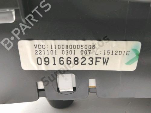 Instrument cluster OPEL CORSA C (X01) 1.2 (F08, F68) | BP30991551C47