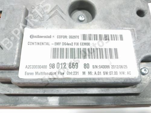 Display monitor PEUGEOT 508 SW I (8E_) 2.0 HDi | BP28229987C48 
