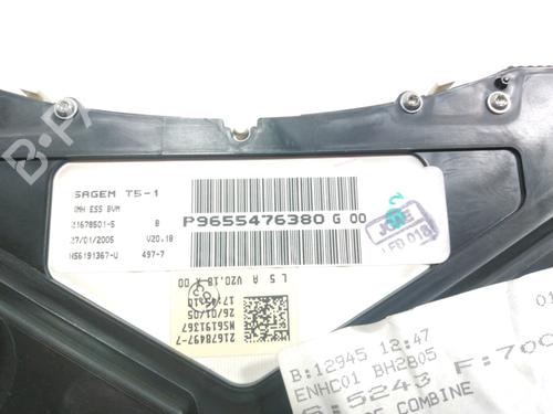 Instrument cluster PEUGEOT 307 (3A/C) 1.6 16V | BP28230523C47