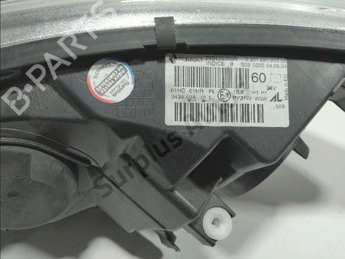 Right headlight RENAULT CAPTUR I (J5_, H5_) 1.5 dCi 90 (J5N4, J5M5, J5MW, J5M6, J5AL, J5AJ) | BP33534595C29 - Image 3