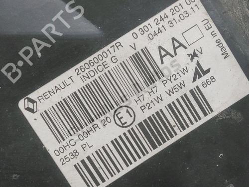 Left headlight RENAULT MEGANE III Hatchback (BZ0/1_, B3_) 1.5 dCi (BZ09, BZ0D, BZ1W, BZ29, BZ14) | BP38035696C28 - Image 4