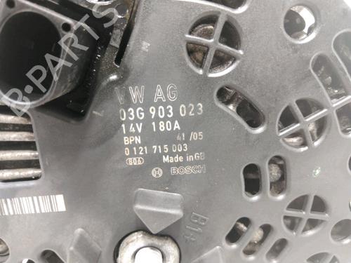 Alternator VW PASSAT B6 Variant (3C5) 2.0 TDI 16V | BP28222558M7 