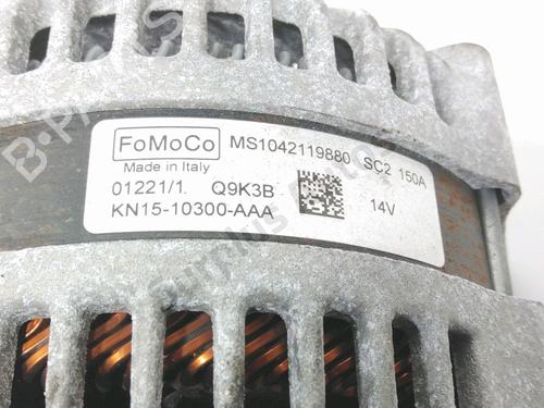 Alternator FORD FIESTA VII (HJ, HF) 1.1 Ti-VCT | BP32226334M7 - Image 4