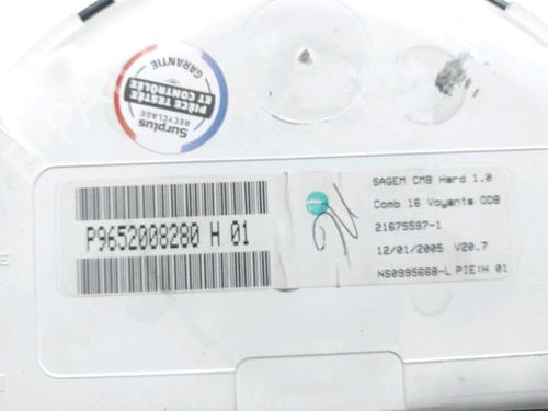 Instrument cluster CITROËN C3 I (FC_, FN_) 1.4 16V HDi | BP28230292C47 