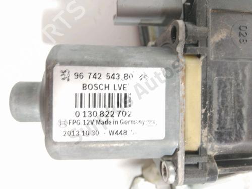 Front right window mechanism PEUGEOT 208 I (CA_, CC_) 1.4 HDi | BP29857963C23
