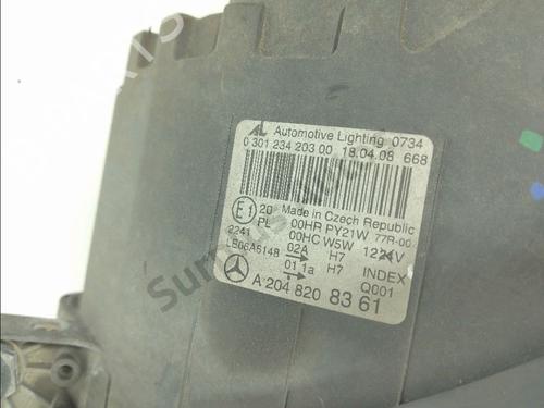 Left headlight MERCEDES-BENZ C-CLASS (W204) C 200 CDI (204.007, 204.006) | BP36153626C28 - Image 3