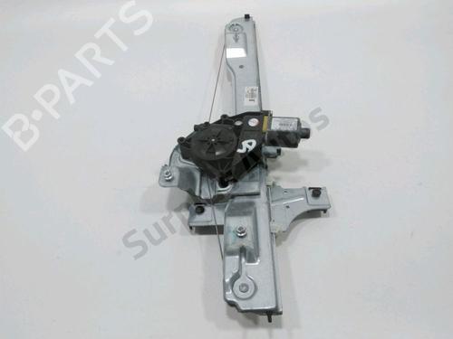 Used Front right window mechanism PEUGEOT 208 I (CA_, CC_) 1.2 VTI 82 (82 hp) 30995546