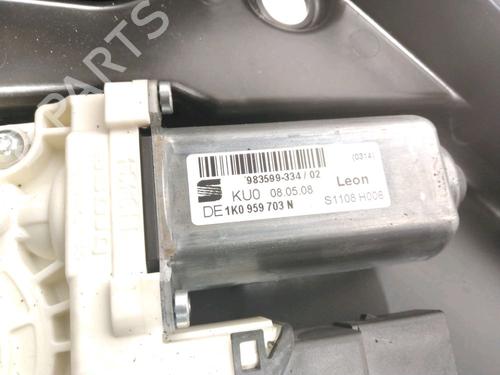 Rear left window mechanism SEAT LEON (1P1) 1.9 TDI | BP29858861C24