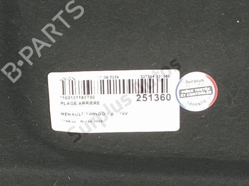 Rear parcel shelf RENAULT TWINGO II (CN0_) 1.2 16V (CN0K, CN0V, CN0A) | BP36519347C85 - Image 3