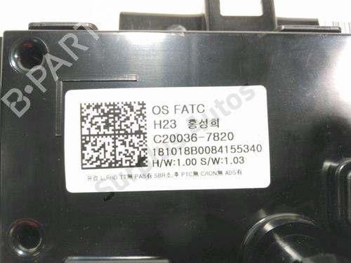 Climate control HYUNDAI KONA (OS, OSE, OSI) 1.0 T-GDi | BP28228038I5 