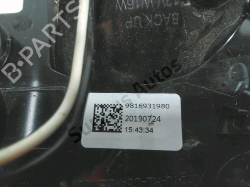 Højre baklys, luke CITROËN C5 AIRCROSS (A_) 1.6 PureTech 180 (A45GFR) | BP28267513C80 