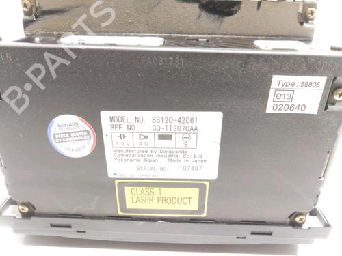 Radio TOYOTA RAV 4 II (_A2_) 2.0 D 4WD (CLA20_, CLA21_, CLA20R, CLA21R) | BP28231899E6 