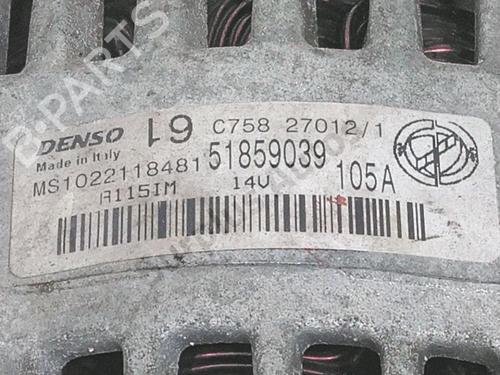 Alternator FIAT 500 (312_) 1.2 (312AXA1A) | BP36508995M7  - Image 5