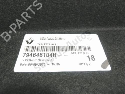 Rear parcel shelf RENAULT MEGANE E-TECH SUV EV60 (BNJ1) | BP36832054C85 - Image 3