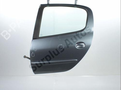 Used Left rear door PEUGEOT 206 Hatchback (2A/C) 1.4 HDi eco 70 (68 hp) 30101952