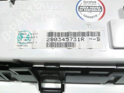 Instrument cluster RENAULT TWINGO II (CN0_) 1.2 16V (CN04, CN0B) | BP29857355C47