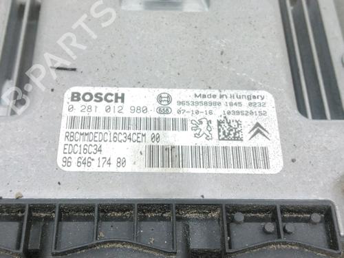 Engine control unit (ECU) CITROËN C4 Picasso I MPV (UD_) 1.6 HDi | BP30984648M57