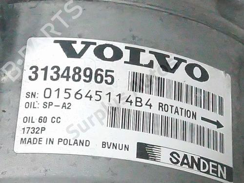 AC compressor VOLVO V40 Hatchback (525) D4 | BP37764571M34 - Image 5