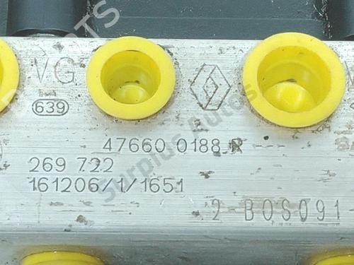 ABS pump RENAULT CLIO IV (BH_) 1.5 dCi 90 | BP37484002M43  - Image 5