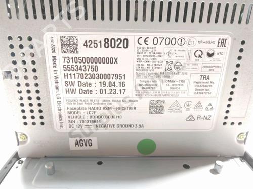 Radio OPEL CORSA E (X15) 1.4 (08, 68) | BP37769921E6 - Image 3
