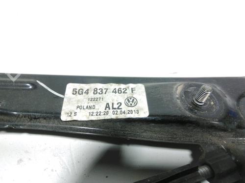 Front right window mechanism VW GOLF VII (5G1, BQ1, BE1, BE2) 1.6 TDI | BP28239822C23 