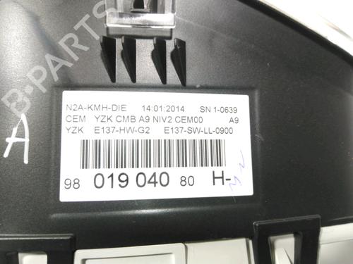 Instrument cluster PEUGEOT 208 I (CA_, CC_)  | BP29857358C47