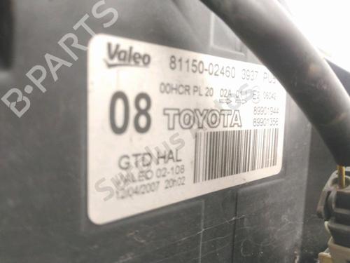 Left headlight TOYOTA AURIS (_E15_) 2.0 D-4D (ADE150_, ADE150R) | BP28266974C28 