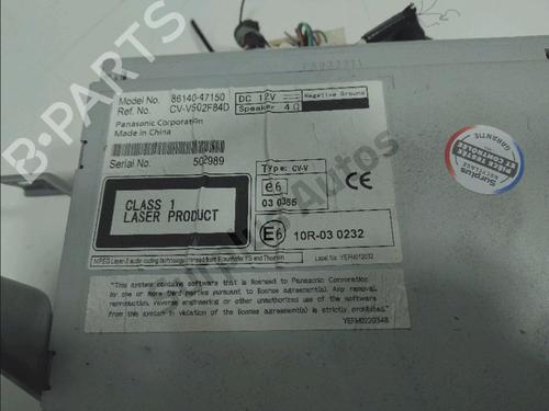 Radio TOYOTA PRIUS PLUS (_W4_) 1.8 Hybrid (ZVW40W, ZVW41W) | BP37770106E6 - Image 3