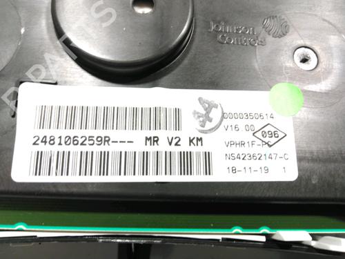 Instrument cluster DACIA SANDERO II 1.5 Blue dCi 95 (B8JL) | BP28230311C47 