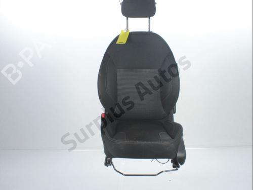 Used Left front seat PEUGEOT 208 I (CA_, CC_) 1.6 BlueHDi 100 (100 hp) 28265294