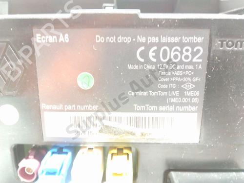 Multifunctionele display RENAULT CLIO III (BR0/1, CR0/1) 1.5 dCi | BP28230061C48