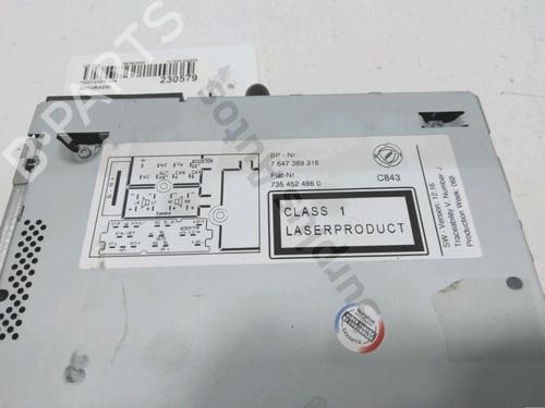 Radio FIAT 500 (312_) 1.2 (312AXA1A) | BP30992105E6 - Image 2