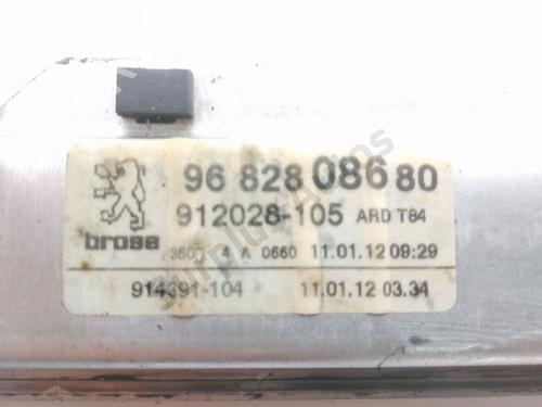 Rear right window mechanism PEUGEOT 3008 I MPV (0U_) 1.6 HDi | BP30086757C25