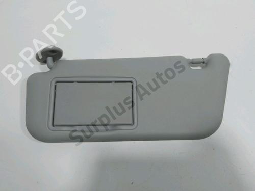 Used Left sun visor Left sun visor TOYOTA YARIS (_P13_) 1.5 Hybrid (NHP130_, NHP130) (101 hp) 40214503 40214503