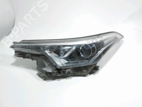 Used Left headlight Left headlight TOYOTA C-HR (_X1_) 1.8 Hybrid (ZYX10_, ZYX11_, ZYX10R, ZYX11R) (122 hp) 34617276 34617276