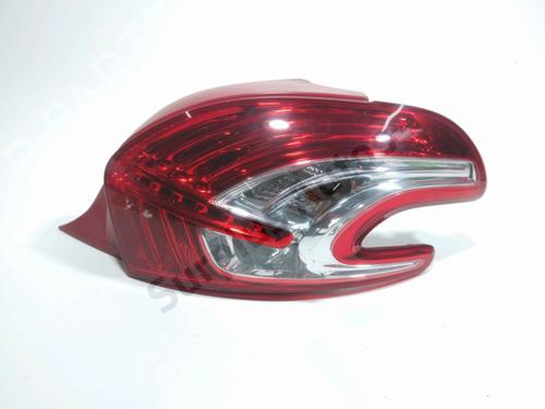 Used Right taillight PEUGEOT 208 I (CA_, CC_) 1.4 HDi (68 hp) 30450321